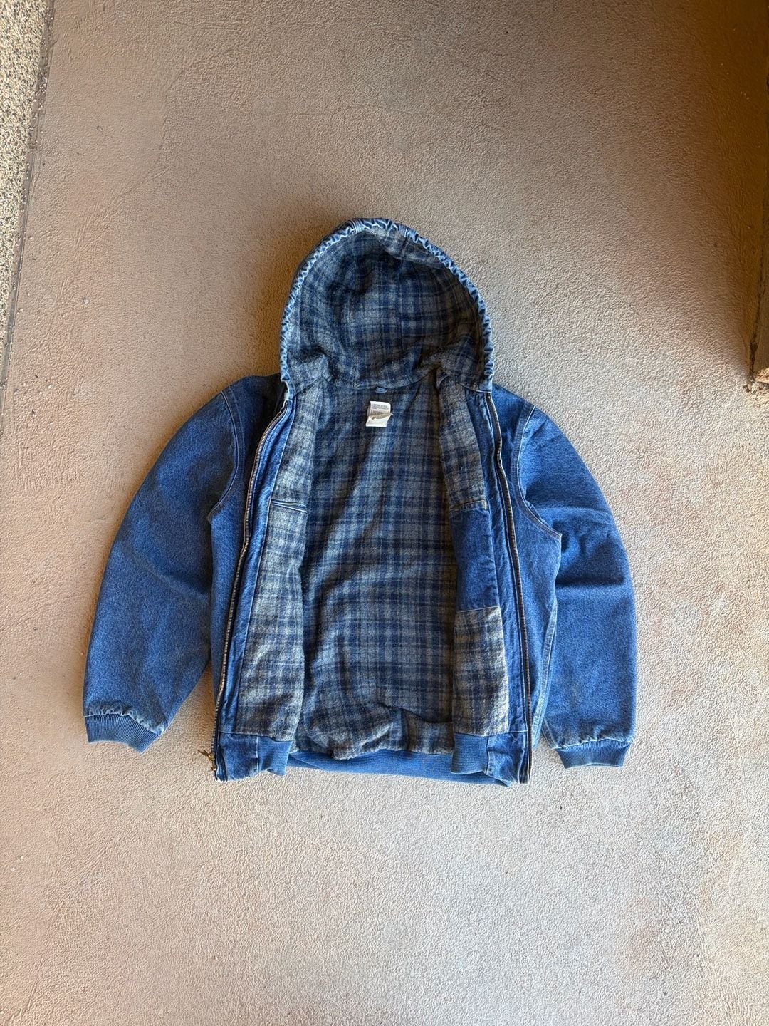 Carhartt J139 DST Denim Blanket-Lined Active Jacket - Gem