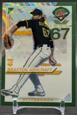 2025 Prospect Editions Braxton Ashcraft #145 RC Green Pulsar Prizm /75 Pirates