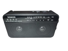 Semier Model SM-626 Vintage AM/FM portable radio