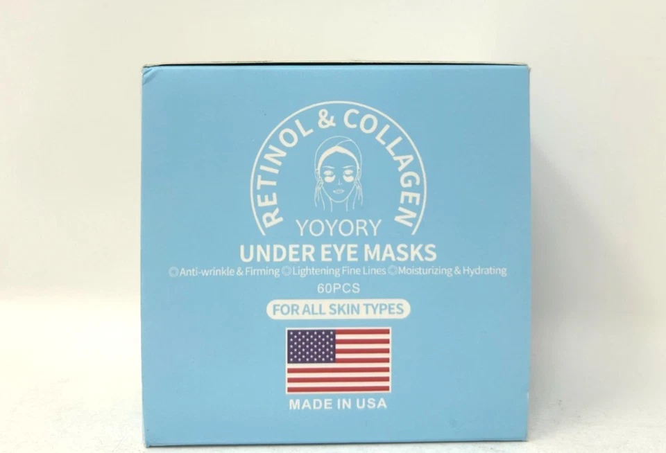 Máscaras debajo de los ojos YOYORY retinol y colágeno, (60 piezas) Foto 2 de 4