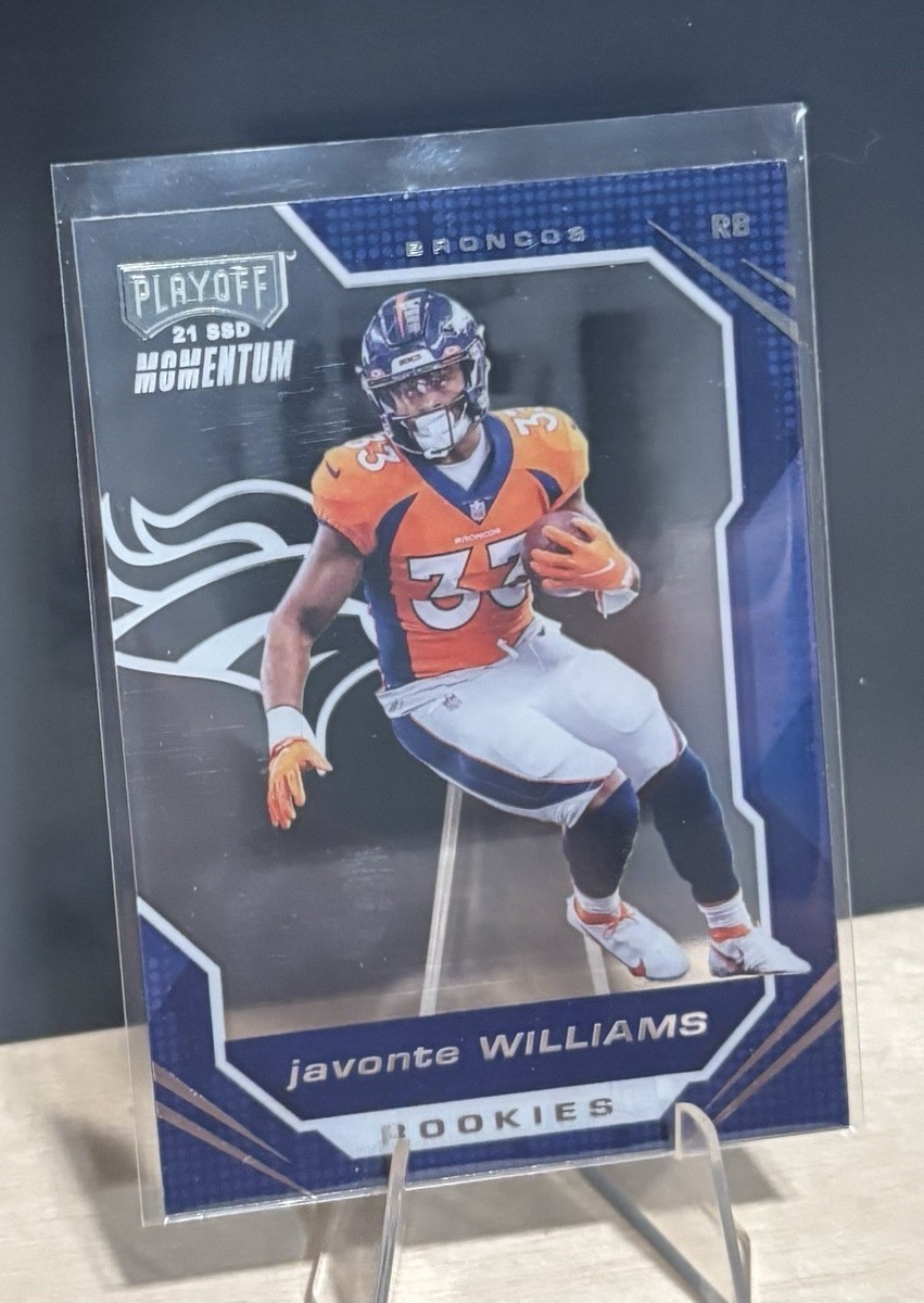 2021 Panini Chronicles - Playoff Momentum Rookies Javonte Williams