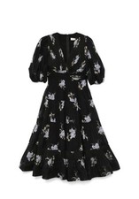 Zimmermann Pleaded Midi Dress Size 1/AU10/US6