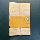 1864 CSA Civil War Letter And Cover Scott 11 Covington, GA Fredericksburg, VA