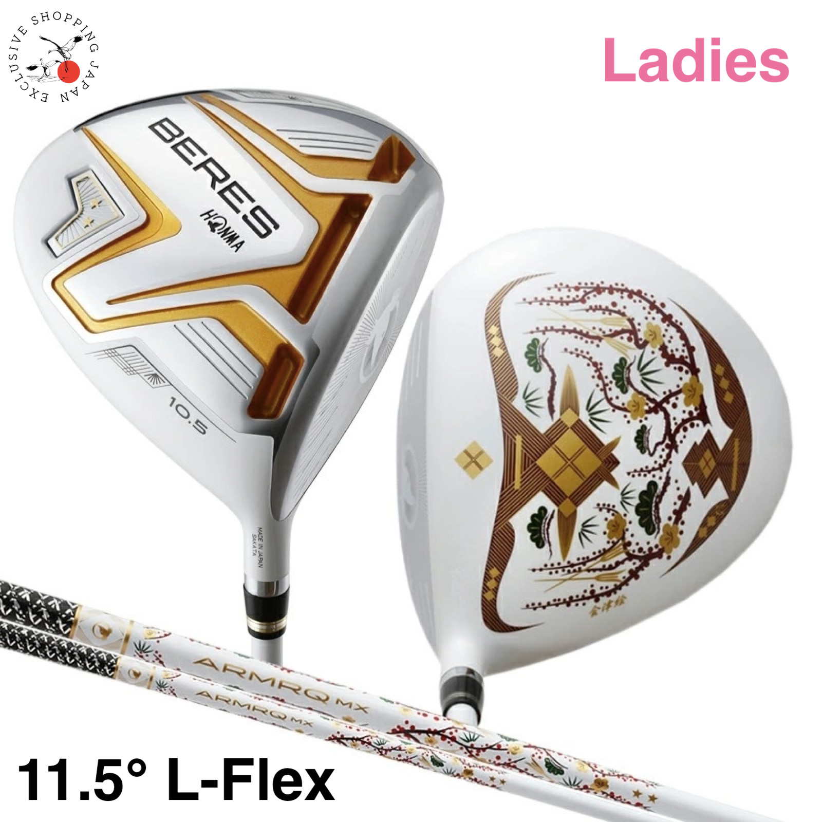 Clearance HONMA BERES 08 2021 AIZU Ladies Driver 11.5&deg; L-Fl