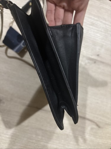 Zara Black White Square Envelop Crossbody Bag - Picture 8 of 10