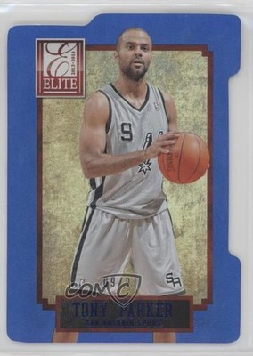 2013-14 Panini Elite Aspirations Blue 9/91 Tony Parker #56 HOF 0zg4