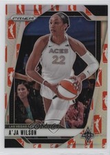 2024 Panini Prizm WNBA WNBA Logo Prizm A'ja Wilson #86 i6e