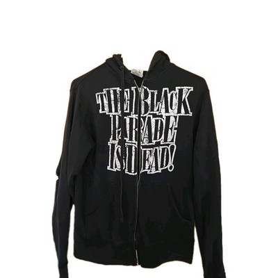 My Chemical Romance The Black Parade Hoodie Vintage Size XS Y2k *Thrashed*