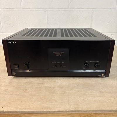 Vintage Sony Elevated Standard TA-N80ES Power Amplifier Fully Tested Wood Sides