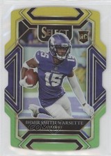 2021 Select Club Level Green & Yellow Prizm Die-Cut Ihmir Smith-Marsette 2u3