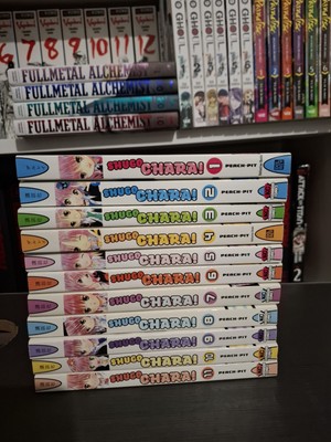 Shugo Chara Peach-pit Manga Set Volumes 1-11 English Very Good Condition