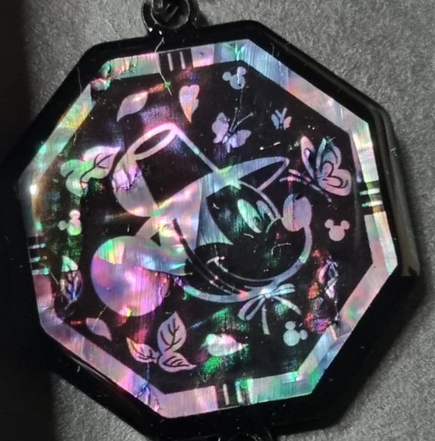 Dije llavero Diseny Mickey Minnie Norigae 2 piezas borla con licencia limitada Foto 3 de 4