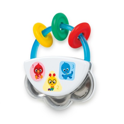Baby Einstein Tiny Tambourine Musikspielzeug Rassel BPA-frei ab 3 Monaten