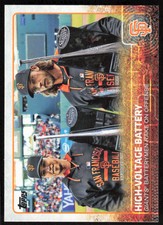 2015  Topps Update #US21 High-Voltage (Posey/Bumgarner)   - FREE SHIPPING