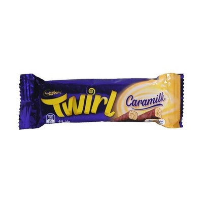 Cadbury Twirl Caramilk Schokoriegel - Import
