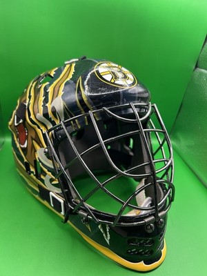 Boston Bruins Franklin GFM 100 NHL Team Full Size Youth Goalie Mask Helmet