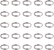 270 Pcs 8mm Stainless Steel Jump Rings - Perfect for DIY Jewelry Crafts