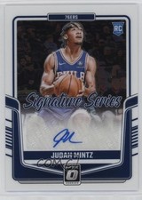 2024-25 Panini Donruss Optic Signature Series Judah Mintz #SS-MNT Auto 1ot1