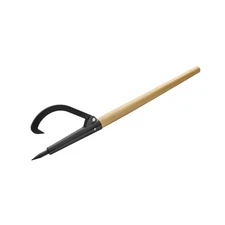 Log Peavey and Cant Hook Tool – 49-inch Wood Handle for Separating Stacked