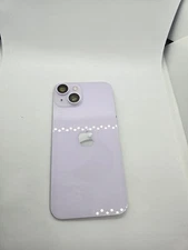 OEM Apple iPhone 14 Back Glass Housing Lavender Purple w/ MagSafe & NFC Coil 