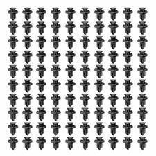 100 Pcs Retainer Clip Bumper Fender Hood Moulding Side Garnish Grille For Honda 100 Pcs Retainer Clip Bumper Fender Hood Moulding Side Garnish Grille For Honda