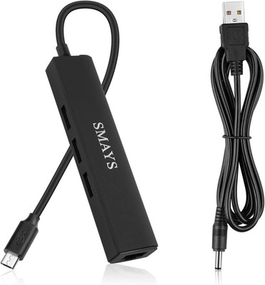 OTG USB Ethernet Adapter Compatible with Roku Express 4K+ 2021 and Fire TV Stick