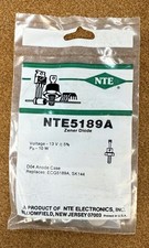 NOS NEW NTE Electronics NTE5189A Zener Diode 13V ECG5189A 1 Pack