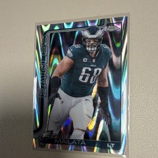 Topps Chrome Jordan Mailata #LT Philadelphia Eagles NFL Football Card