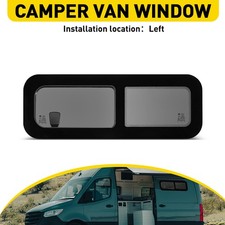 Universal Camper Van Passenger Side Dark Tinted, Sliding Window 780Mm X 280Mm
