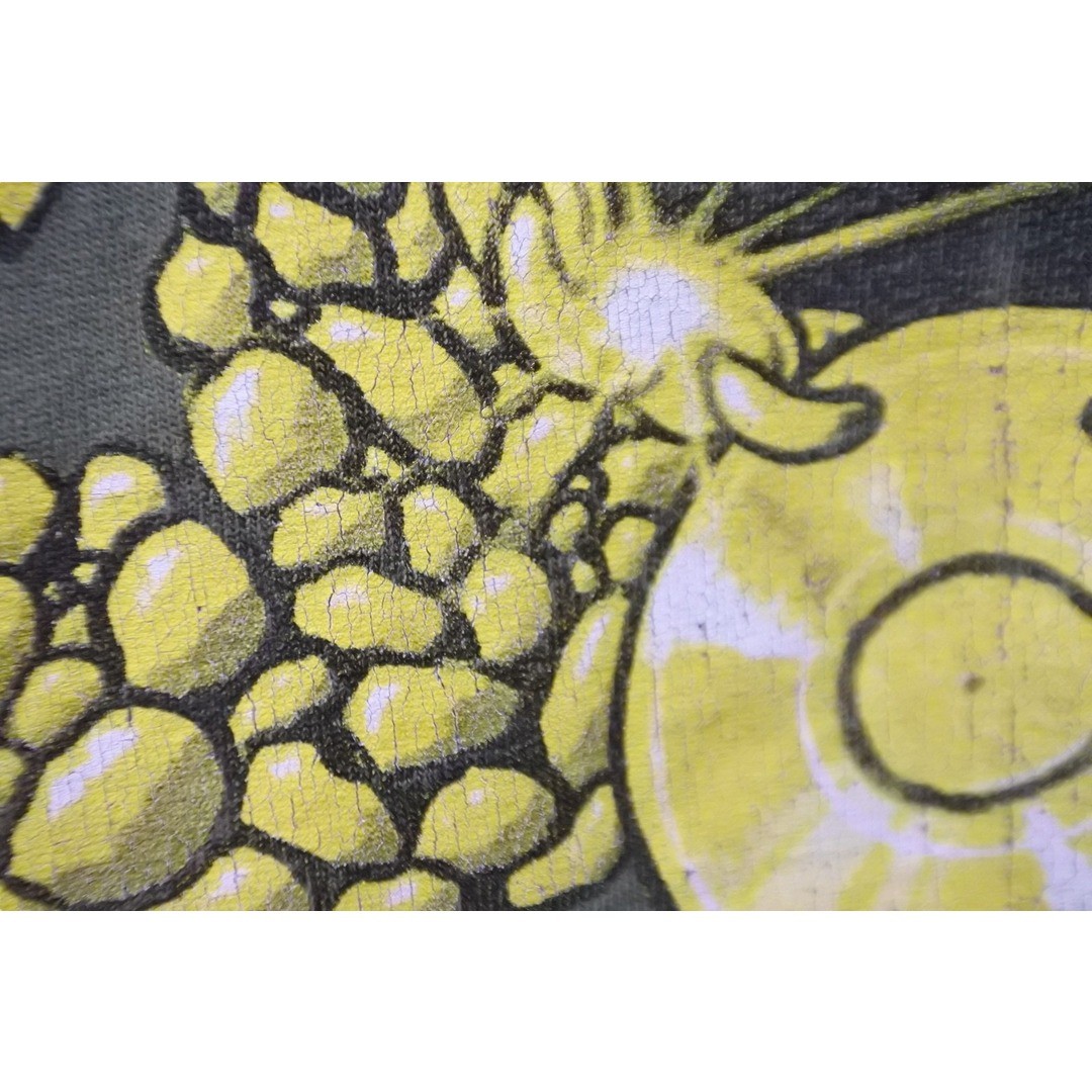 SUPREME Vintage Short Sleeve T-shirt Skull Size M Khaki Yellow Used 52125 thumbnail 7