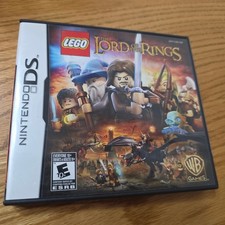 LEGO The Lord of the Rings Nintendo DS Game CIB Black Fantasy Adventure 2012