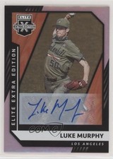 2021 Panini Elite Extra Edition Signatures Luke Murphy #110 Auto 1q2