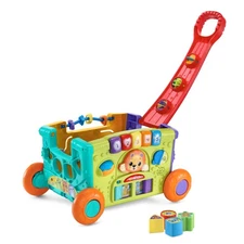 VTech Sort & Discover Activity Wagon with Accessories, Baby and Toddler Toys