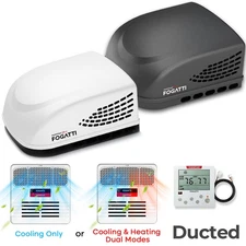 FOGATTI RV Air Conditioner 15000 BTU Ducted Camper Trailer Rooftop RV AC Unit
