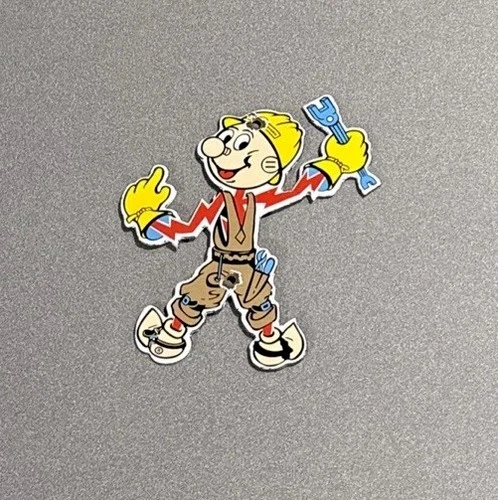 VINTAGE REDDY WATT PORCELAIN SIGN CAR GAS TRUCK OIL MOTORCYCLE