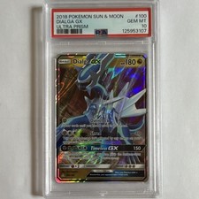 Pokémon TCG Dialga GX 100/156 Sm-Ultra Prism Ultra Rare GX Holo 180 HP on eBay