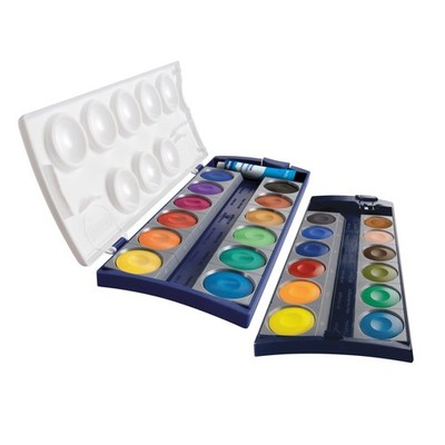 Pelikan Farbkasten K24 24 Farben 1 Deckweiß Tuschkasten Deckfarbkasten Malkasten