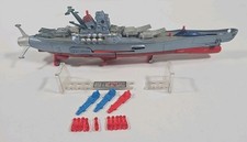 1980 Vintage Popy Dx SPACE BATTLESHIP YAMATO 13" Diecast Toy Japan Starblazers