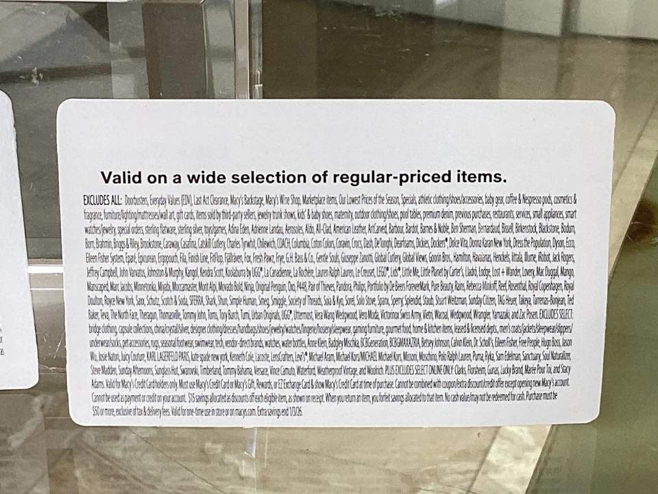 Macy's Star Rewards 25% Off & $15 Off Coupon (Expires: 1/3/26) - BLACK FRIDAY ! - Image 3 of 3