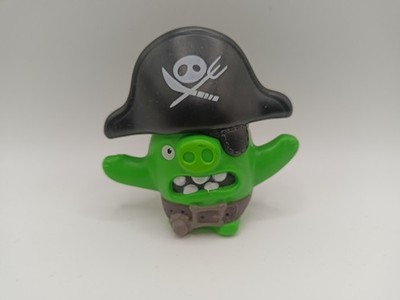 McDonald's angry Birds Villain green pig pirate toy figure 2016