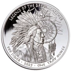 2025 Sioux Nation Legend of the Dreamcatcher Proof 1 oz Silver Coin in Capsule