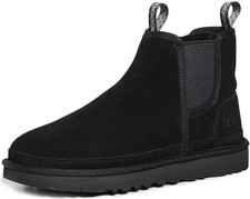 UGG Men's Neumel Chelsea Mini Boots All Sizes New In Box Authentic Suede Booties