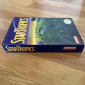 STARTROPICS CIB w/manual & box for Nintendo NES (1990), TESTED & WORKS!
