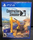 Construction Simulator PlayStation 4 PS4