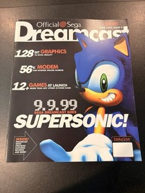 Official Sega Dreamcast Magazines COMPLETE SET W/ DEMO DISCS Great Condition!