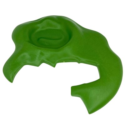 Plateau De Sol Playmobil Vert Arrondi Avec Trous - Pièce D'occasion Pour Construire Des Maisons, Référence Multiple
