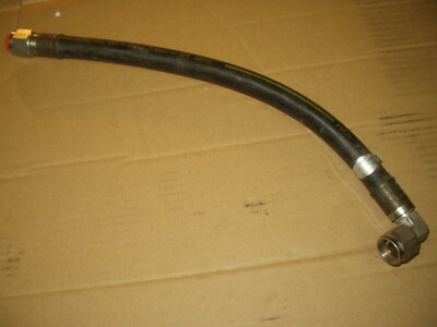 16.75  X 5/16  Braide Fuel / Oil Hose Female Swivel AN8 Fittings 1000 PSI [C2S3]