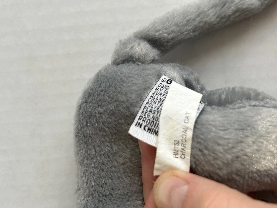 GANZ WEBKINZ PLUSH STUFFED ANIMALS LOT OF 3 Gray Cat, Brown & Gray Arabian - Image 4 of 4