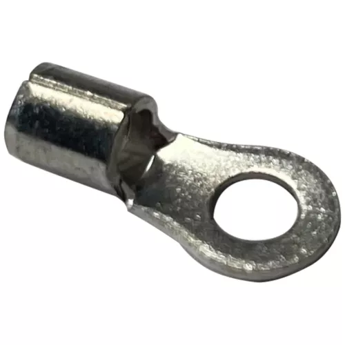 (100) Non-Insulated 12-10 Gauge #10 Ring Terminal Uninsulated Wire Connector USA