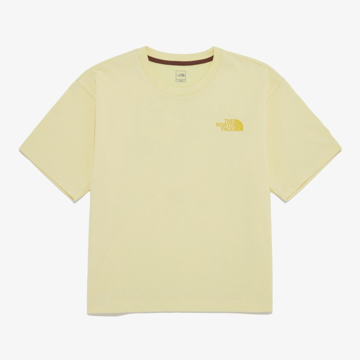THE NORTH FACE★24-25AW★TNF HANGEUL S/S R/TEE 6_NT7UR54 The North Face Korea W'S TNF HANGEUL S/S R/TEE LIGHT_YELLOW